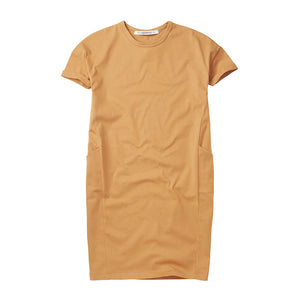 T-shirt Dress Light Ochre