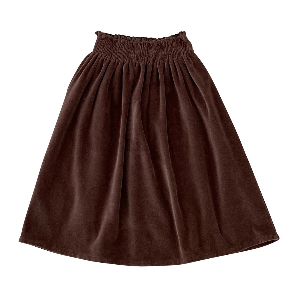 Skirt Smocked Brownie