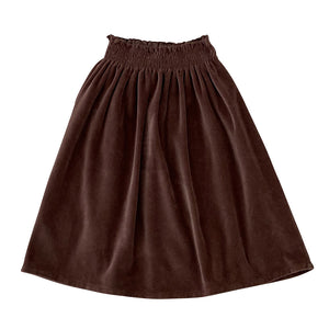 Skirt Smocked Brownie