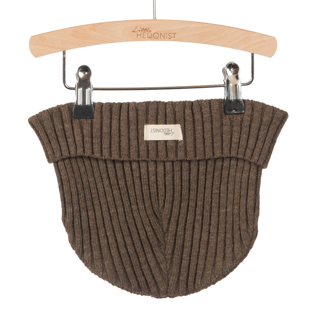 Hat Knitted Brown