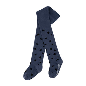 Tights Star Leave Blue