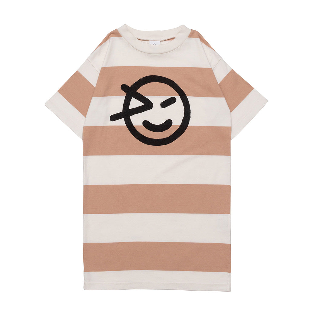 Dress Tee Wynken Box Cloud Pink Earth Stripe