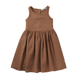 Dress Muslin Warm Earth