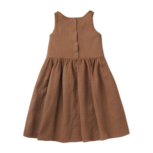 Dress Muslin Warm Earth