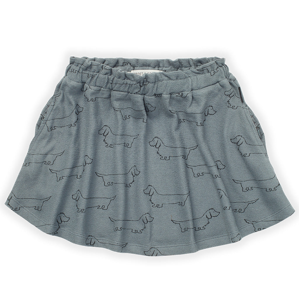 Skirt Sausage Dog Print