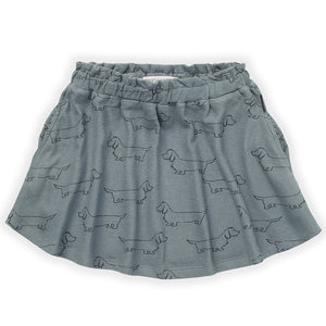 Skirt Sausage Dog Print