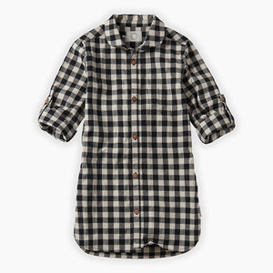 Shirt Dress Block Check