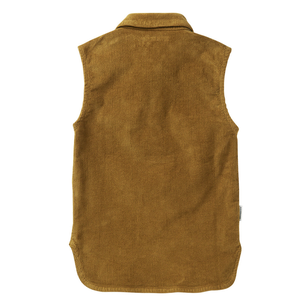 Sleeveless Shirt Ochre