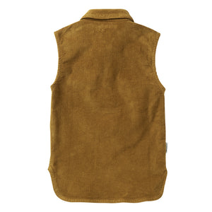 Sleeveless Shirt Ochre