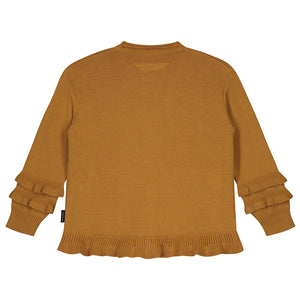 Vest Polly Ruffle Sandstone