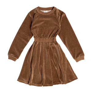 Dress Caramel Coyote Velour