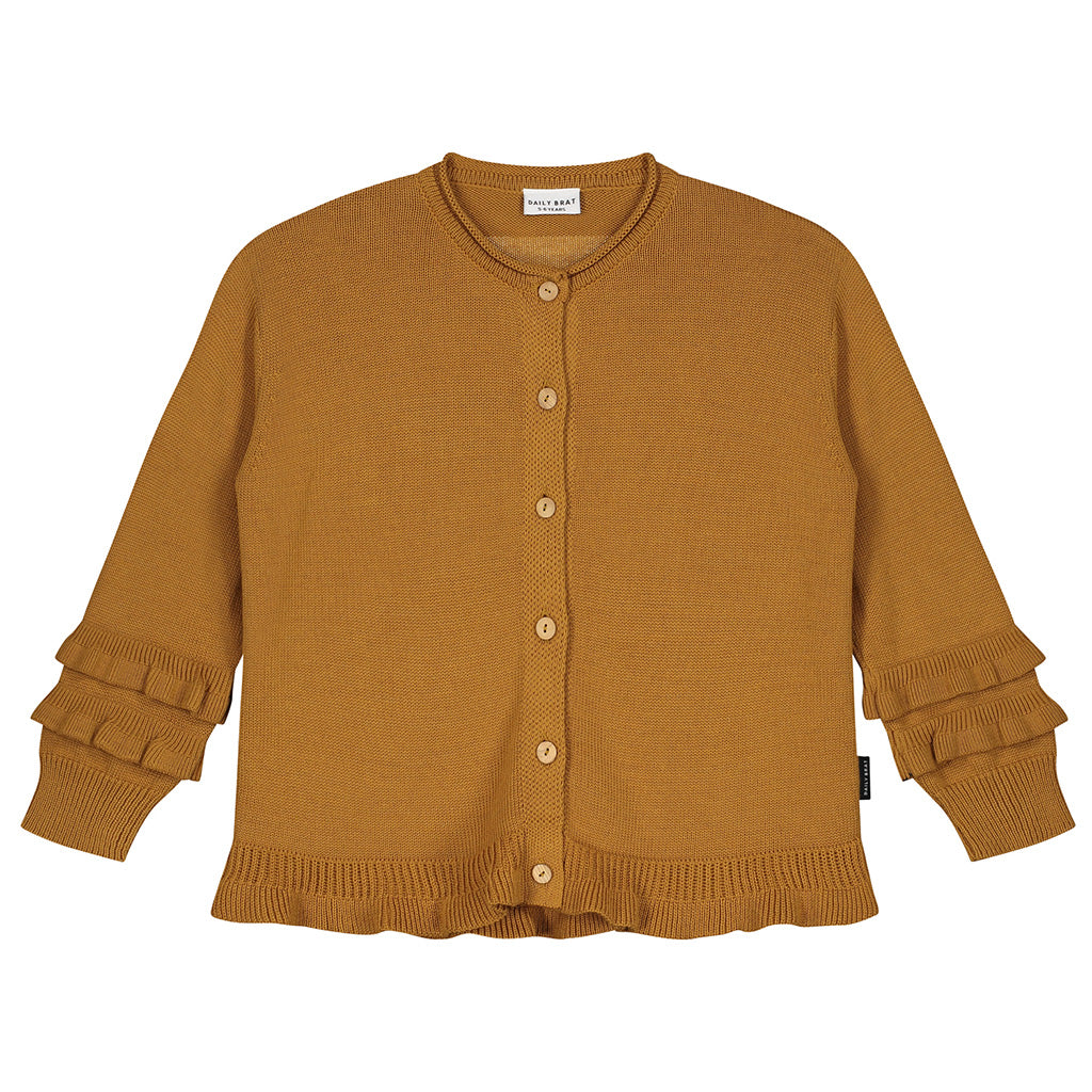 Vest Polly Ruffle Sandstone