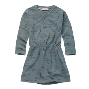 Dress Skater Sausage Dog Print