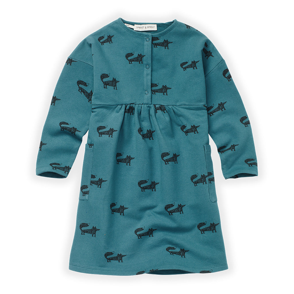 Dress Fox Print