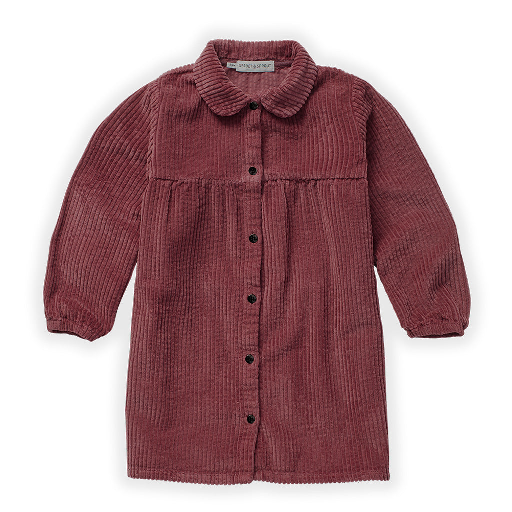 Dress Corduroy Fig