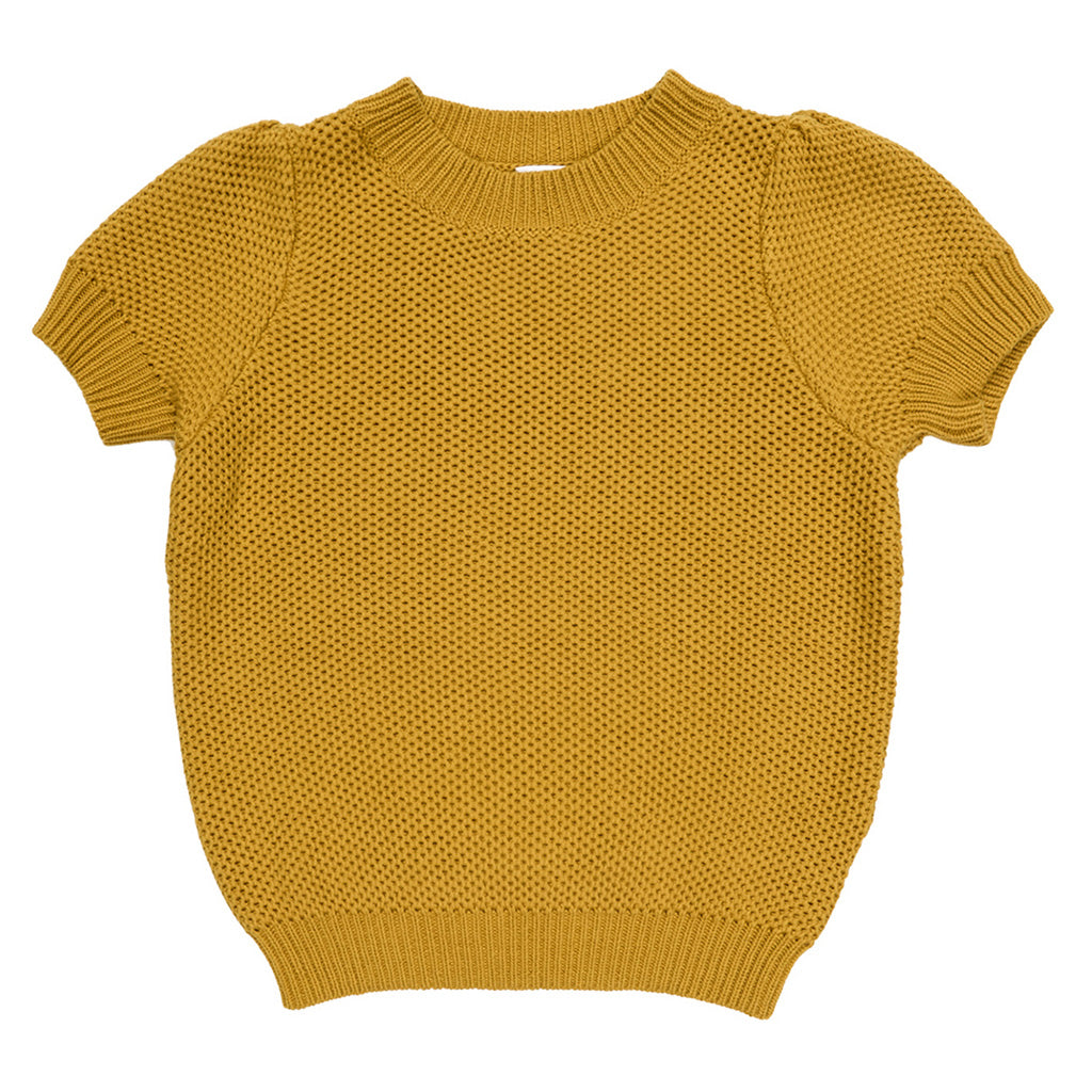 Top Knitted Golden Grasshopper