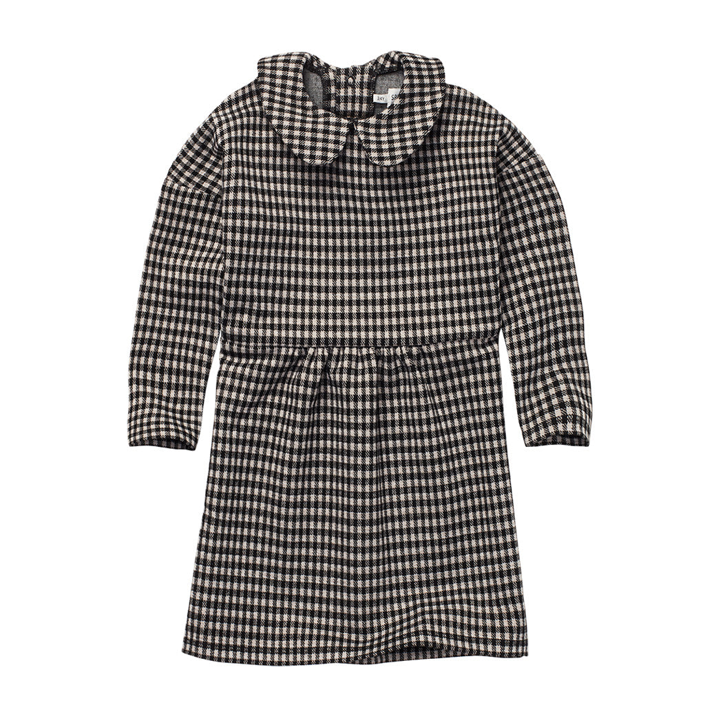 Dress Collar Block Check