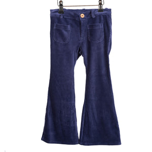 Pants Flared Bay Night Blue