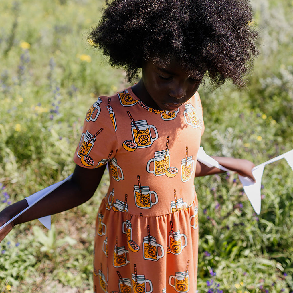 Dress Short Sleeves Lemonade