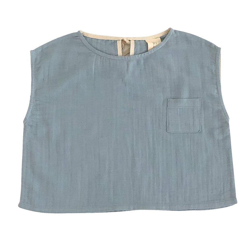 Shirt Pocket Dusty Blue