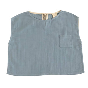 Shirt Pocket Dusty Blue