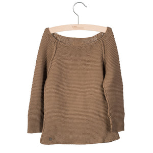 Sweater Knitted Boet Brown