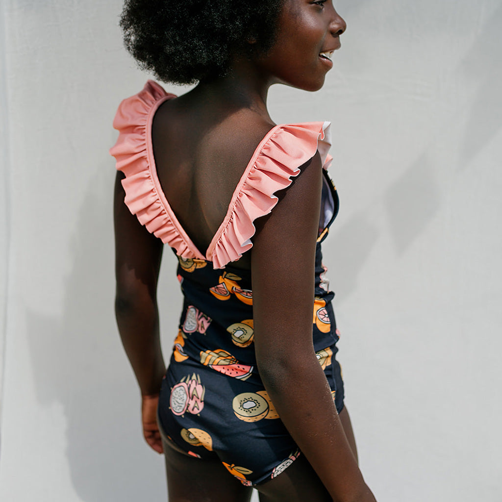 Swimsuit Ruffled Summer Fruit