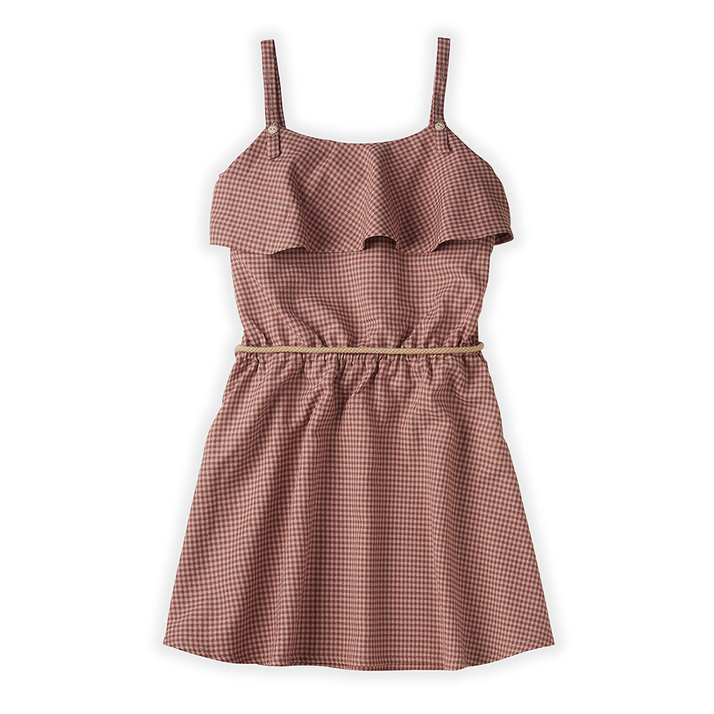 Dress Ruffle Mini Check