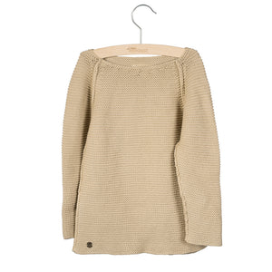 Sweater Knitted Boet Beige