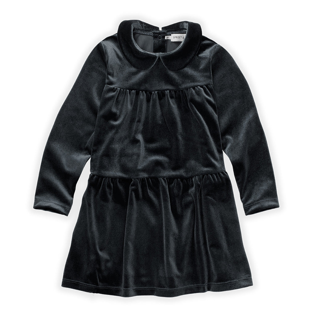 Dress Velvet Black