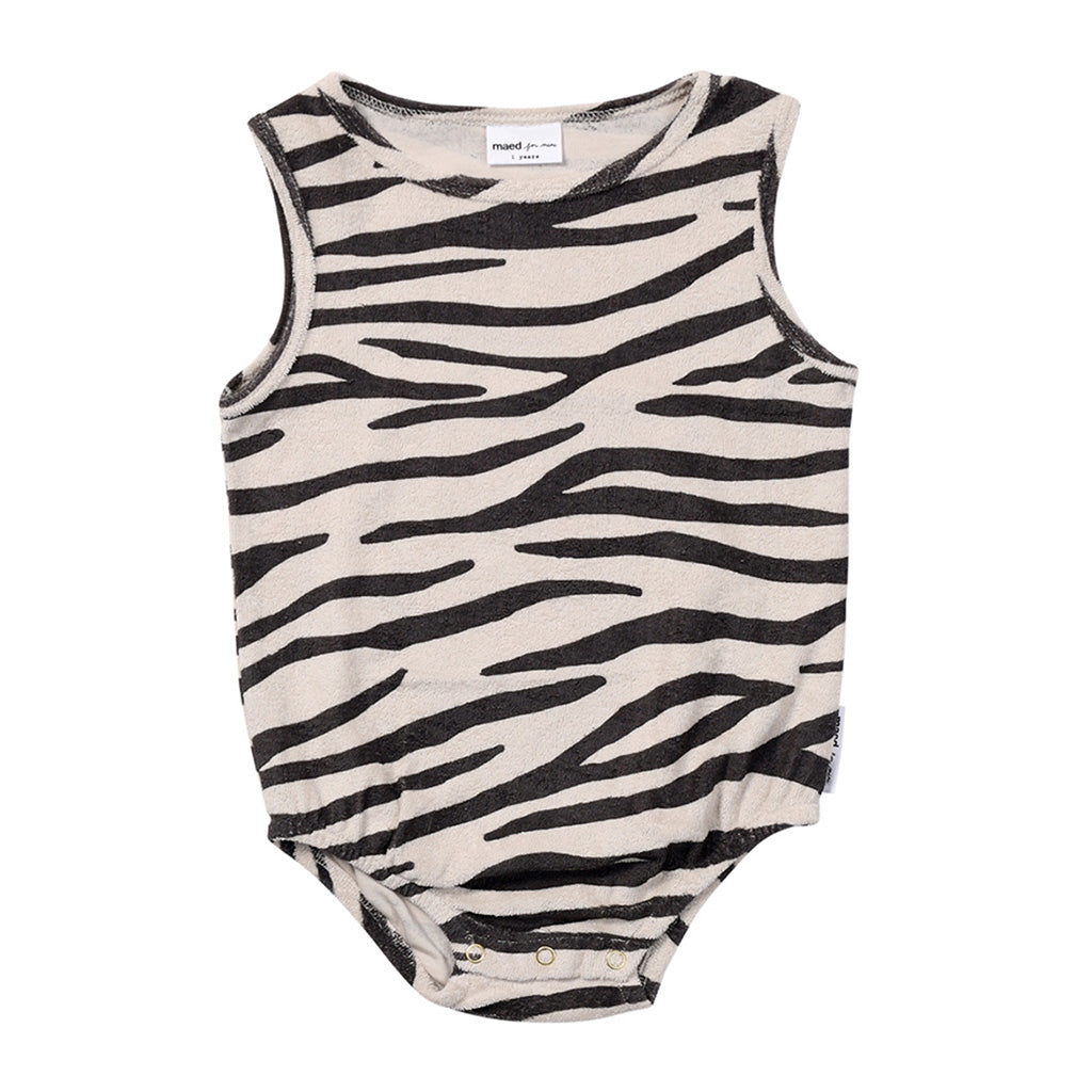 Bodysuit Smiling Zebra