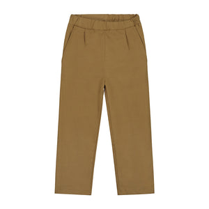 Trousers Pleated Relaxed Peanut