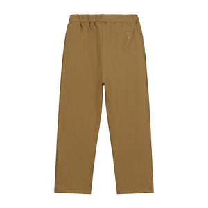 Trousers Pleated Relaxed Peanut