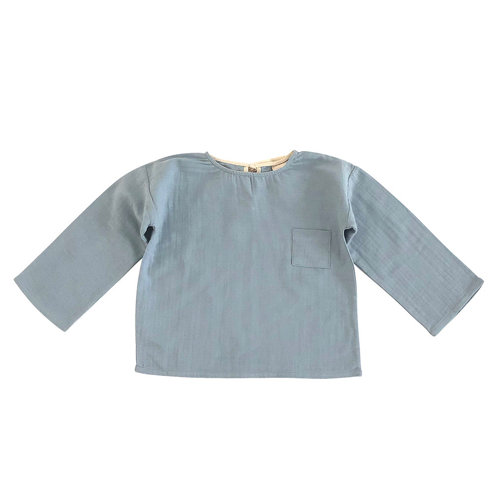 Shirt Ovidiu Dusty Blue