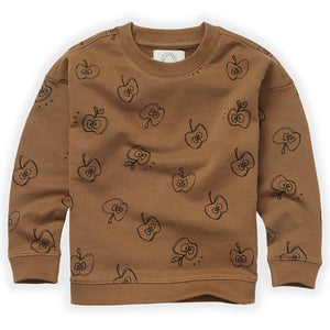 Sweater Apple Print