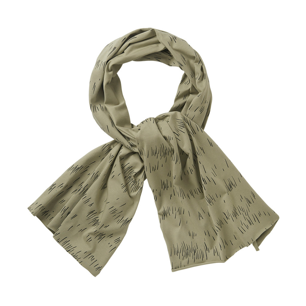 Scarf XL Grass Print Oak