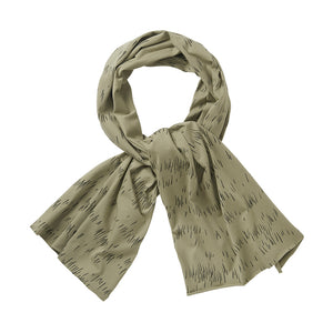 Scarf XL Grass Print Oak