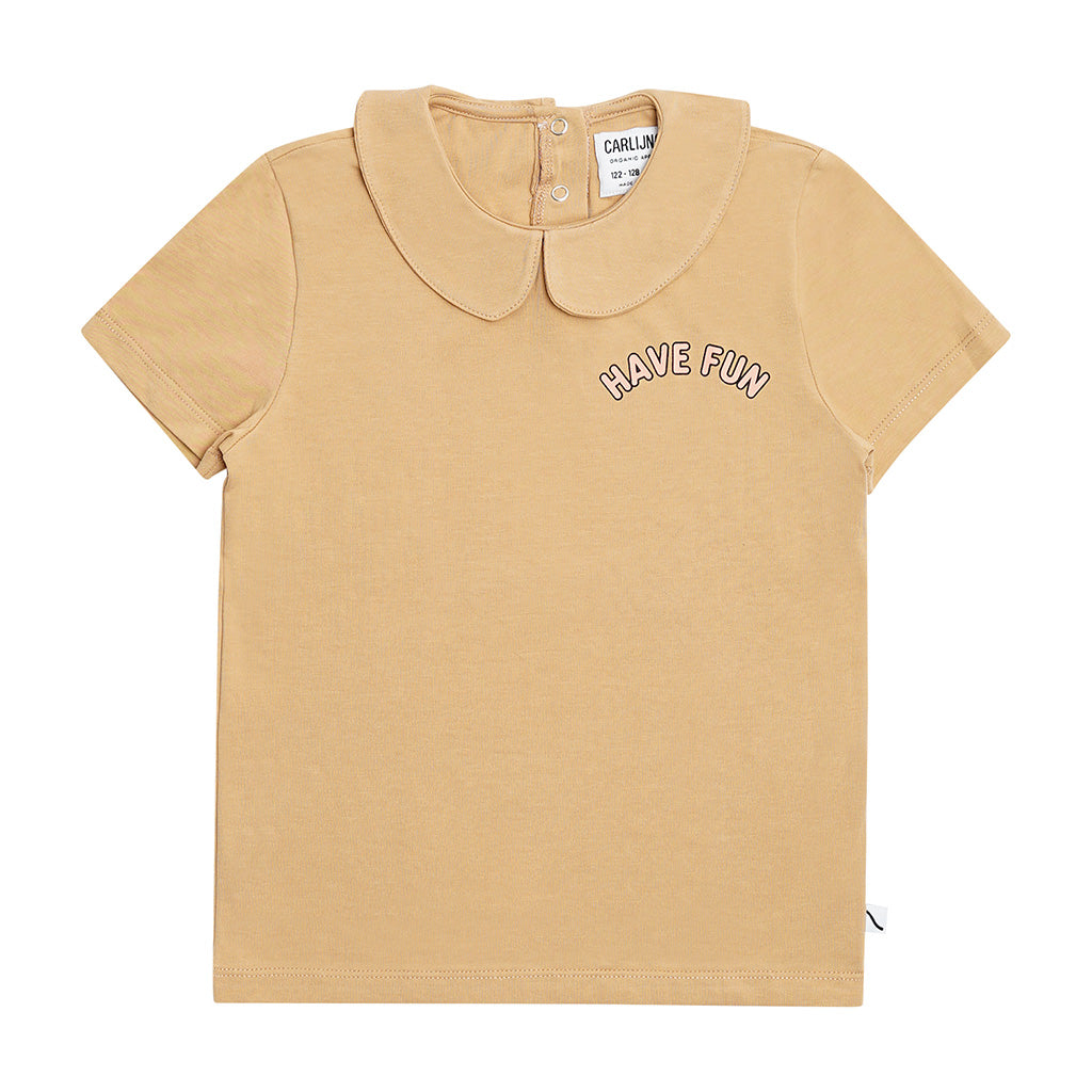 T-shirt with Collar Have Fun