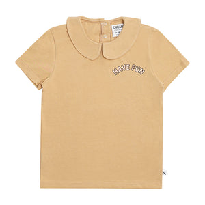 T-shirt with Collar Have Fun
