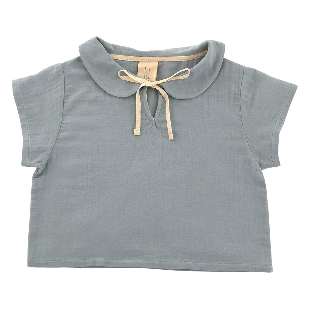 Blouse Lara Dusty Blue