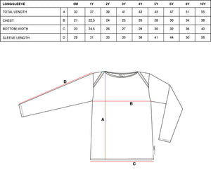 Longsleeve Sandy Starfish