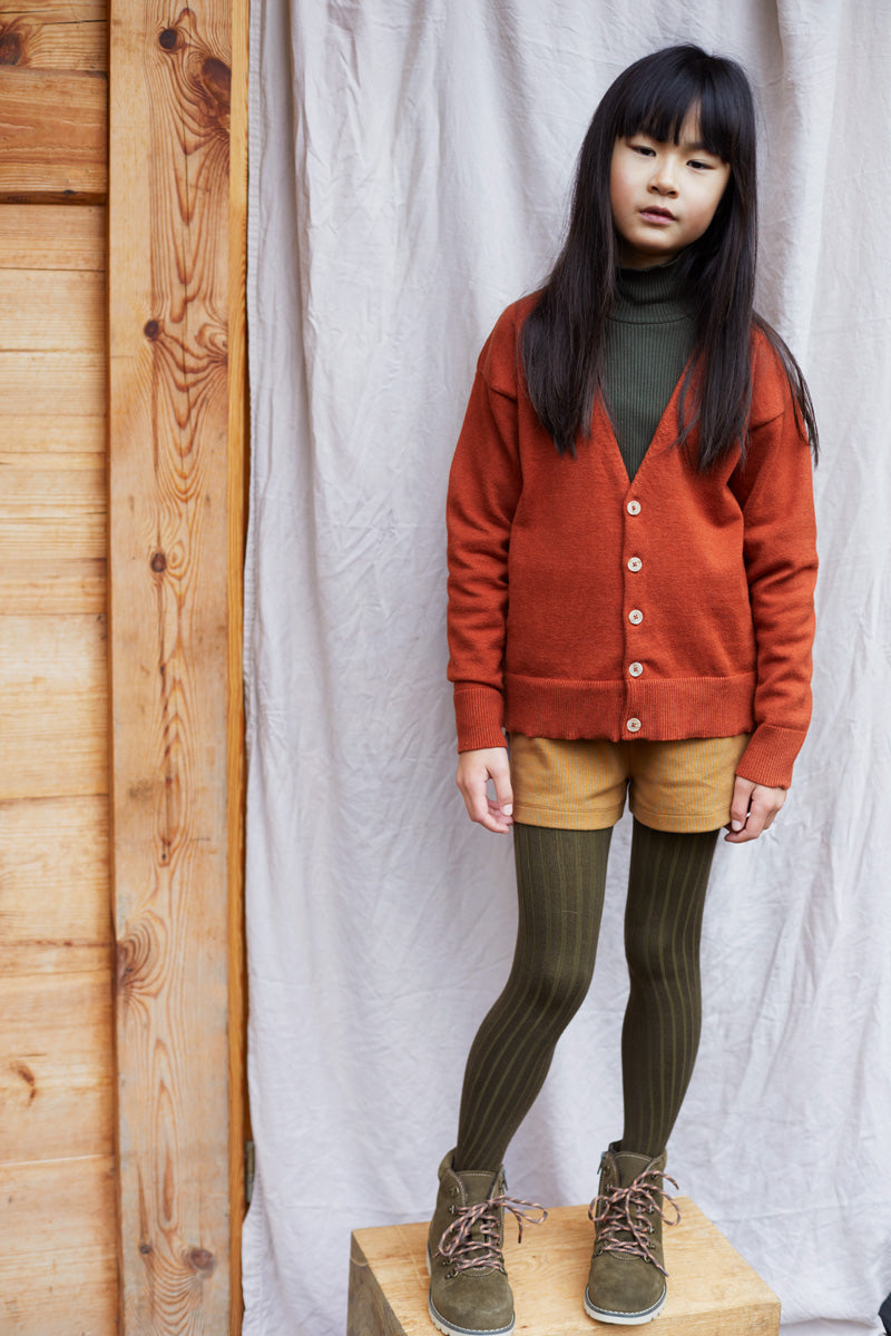 Cardigan Dark Ginger