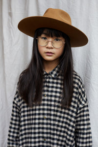 Shirt Dress Oversized Check