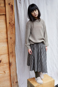 Skirt Midi Check
