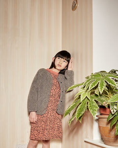 Bomber Daily Long Mid Grey Melange