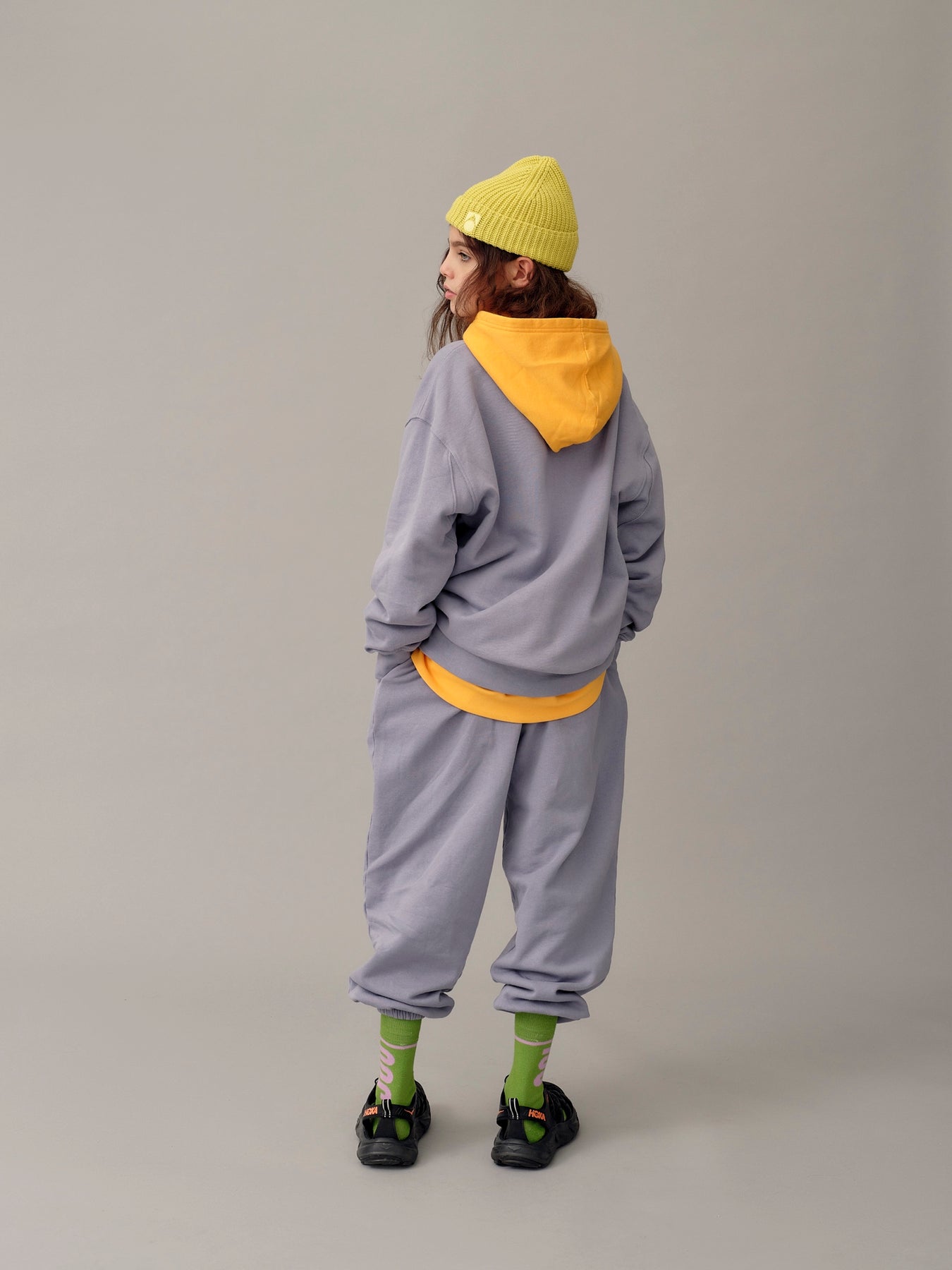 Sweatshirt Oversized Silver Mist