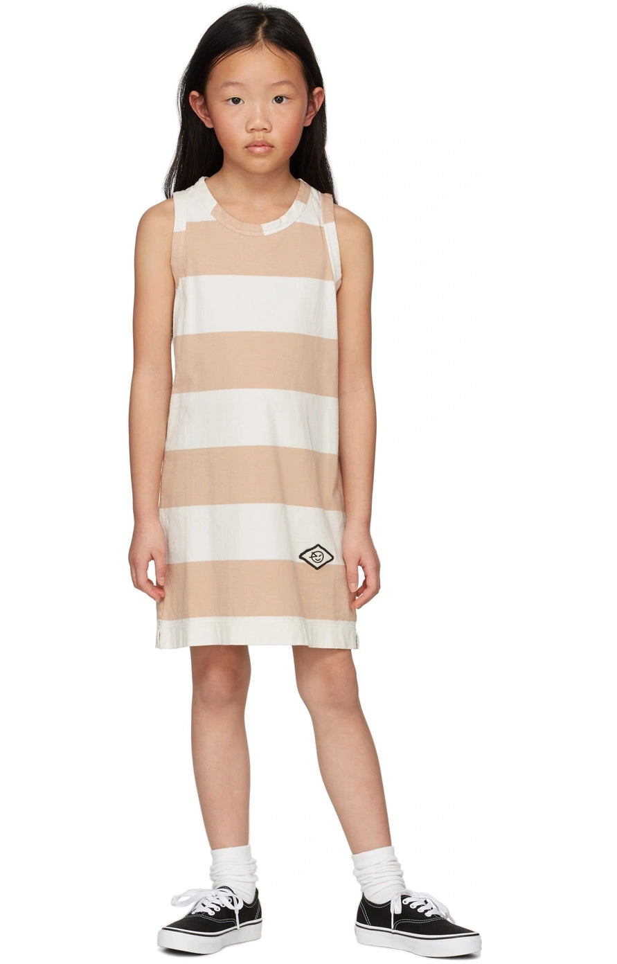 Dress Vest Cloud Pink Earth Stripe