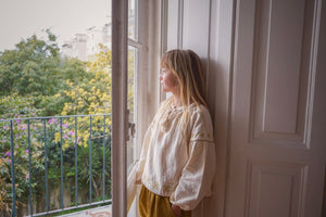 Blouse Folk Ecru