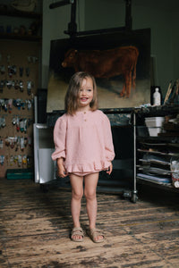 Comfy Set Frill Pale Pink