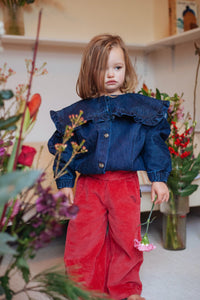 Pants Bella Corduroy Happy Cranberry